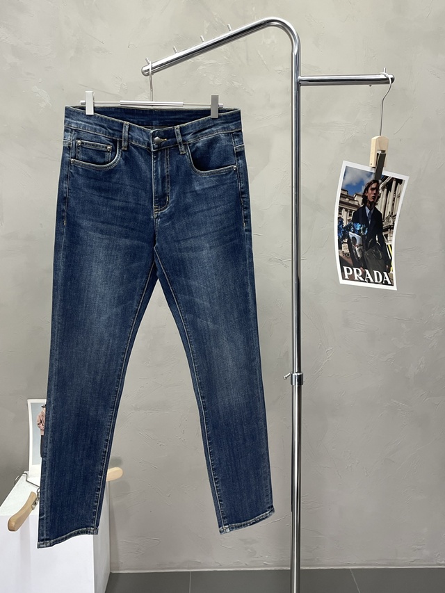 보테가 데님 바지 팬츠