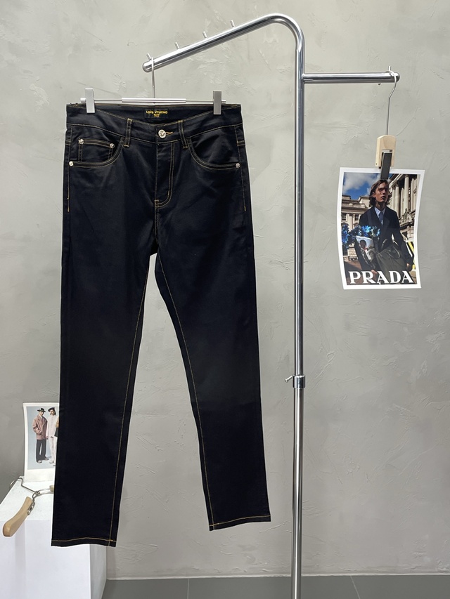 루이비통 데님 바지 팬츠