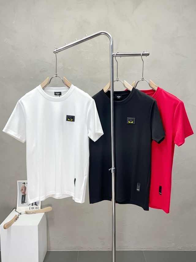 펜디 로고 반팔 티셔츠 3칼라