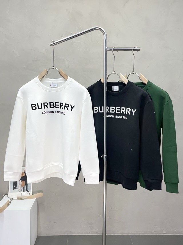 버버리 로고 긴팔티 3칼라