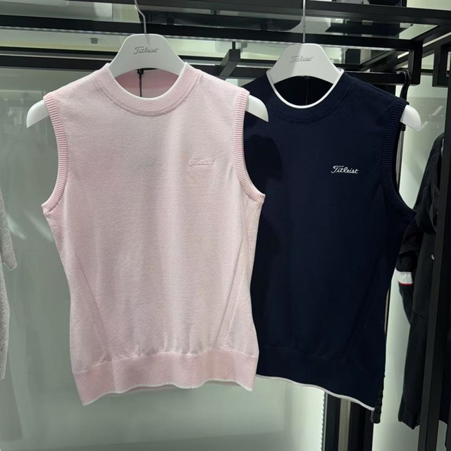 타이틀리스트 여성 베스트 조끼 2칼라