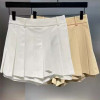 지포어 여성 플리츠 스커트 2칼라