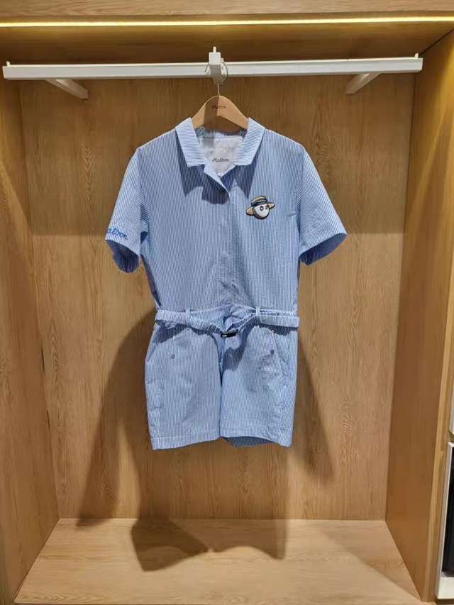 말본 여성 반팔 점프슈트