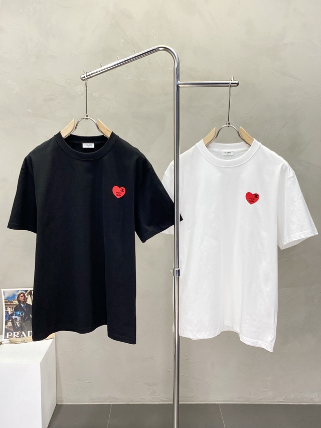 샤넬 반팔 티셔츠 2칼라