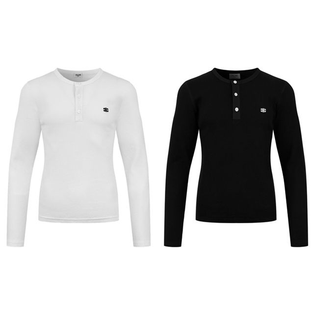 셀린느 로고 크루넥 긴팔 니트 2칼라