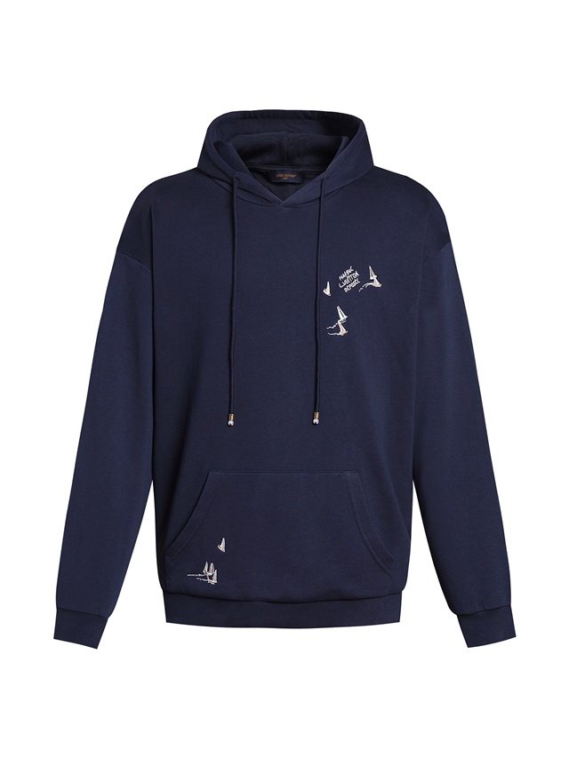 루이비통 엠브로이더드 시그니처 후디 후드티 1AHW68