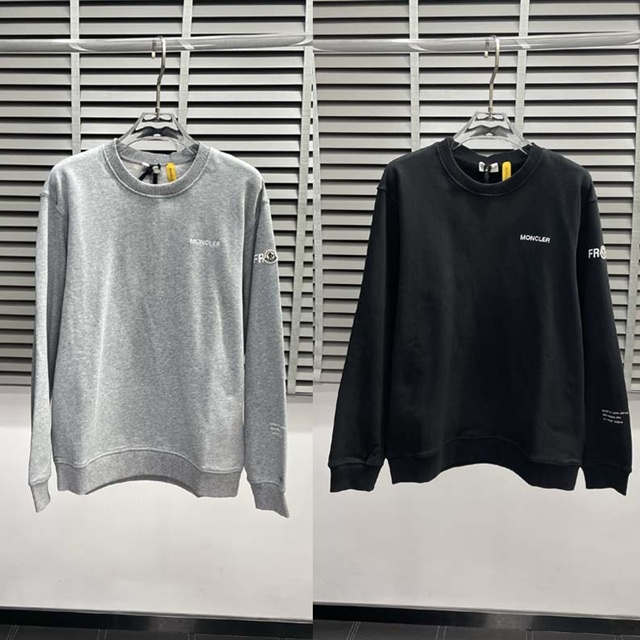 몽클레어 스웨트셔츠 맨투맨 라운드티 2칼라