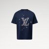 루이비통 엠브로이더드 코튼 티셔츠 1AHW60