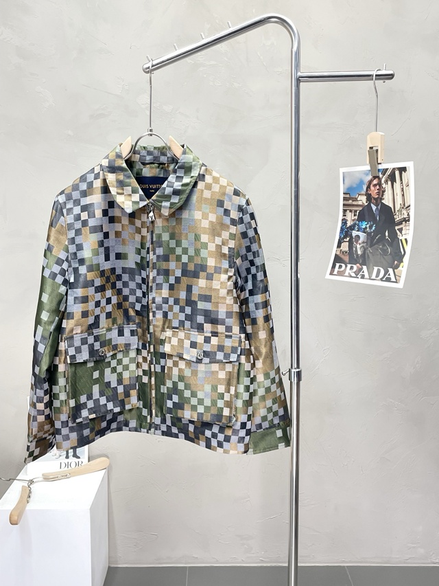 루이비통 다미에 집업 점퍼 아우터