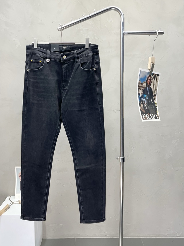 펜디 데님 바지 팬츠