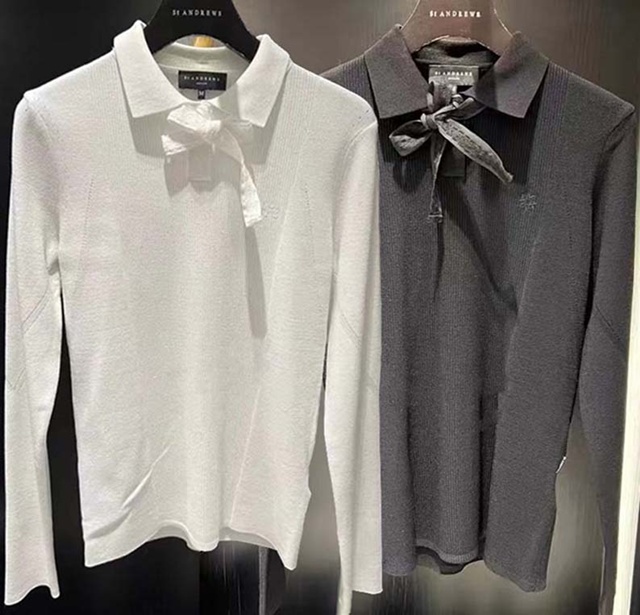 세인트앤드류스 여성 이너 긴팔티 2칼라