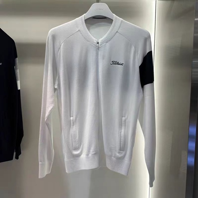 타이틀리스트 남성 니트 집업
