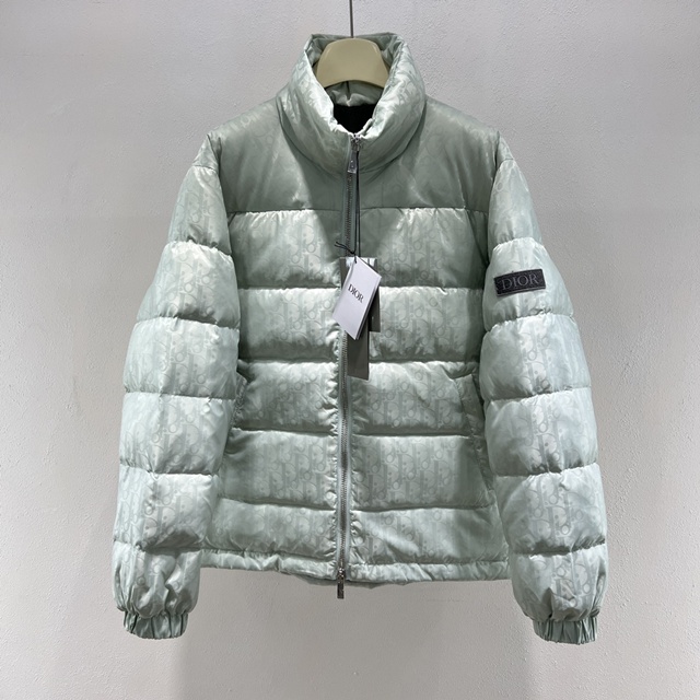 디올 오블리크 다운 재킷 패딩 점퍼