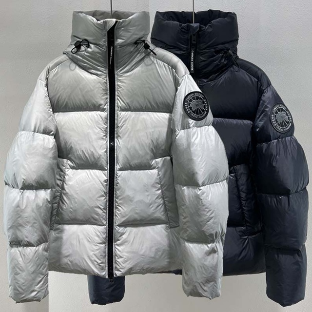 캐나다구스 크로프톤 푸퍼 후드 다운 재킷 패딩 2칼라