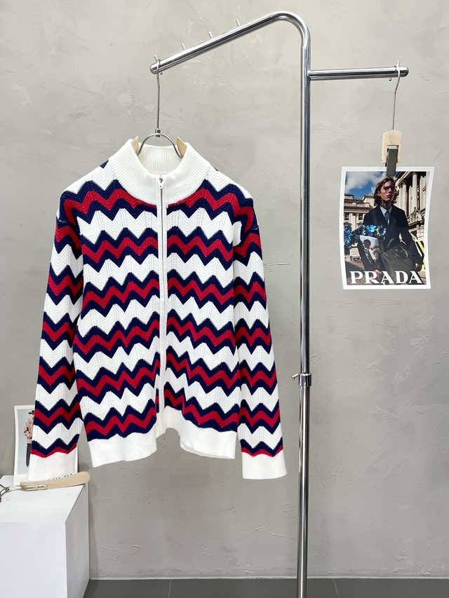 구찌 니트 집업 자켓 재킷