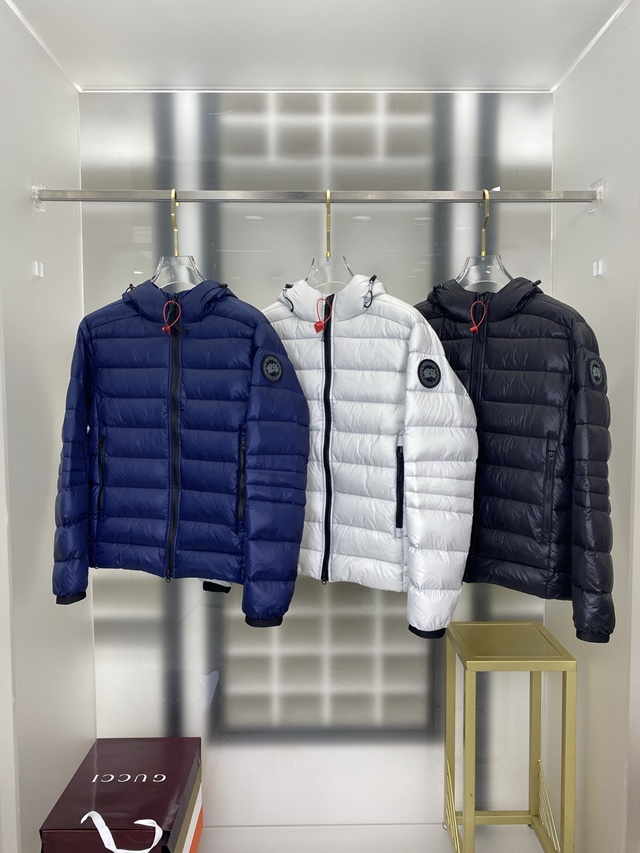 캐나다구스 크로프톤 다운 재킷 패딩 점퍼 3칼라