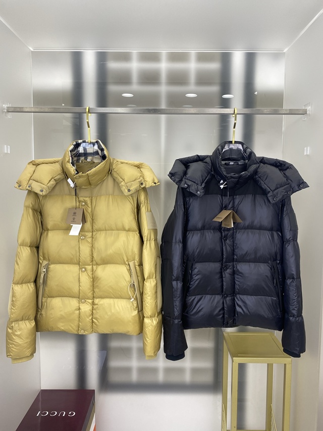 버버리 다운 재킷 패딩 점퍼 2칼라