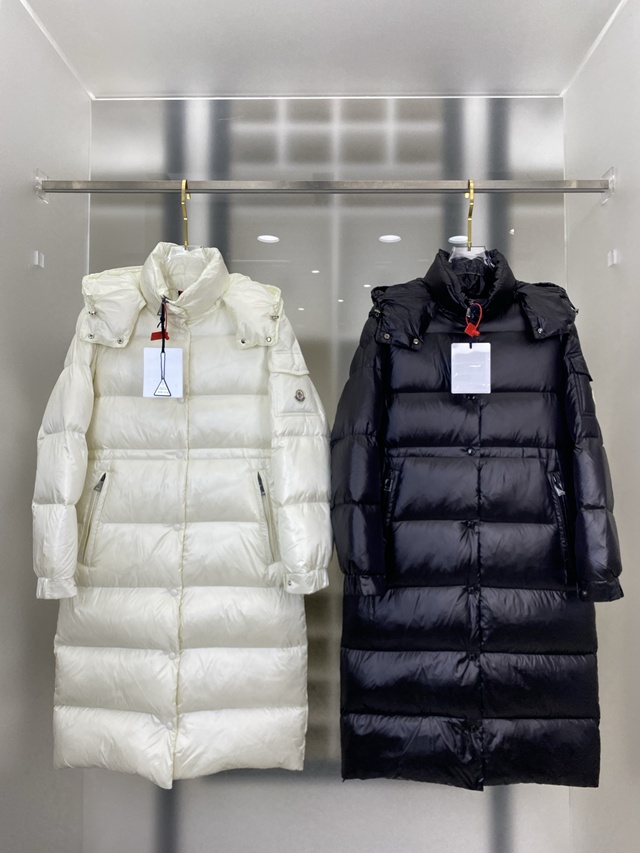 몽클레어 카베타즈 다운 재킷 롱 패딩 2칼라