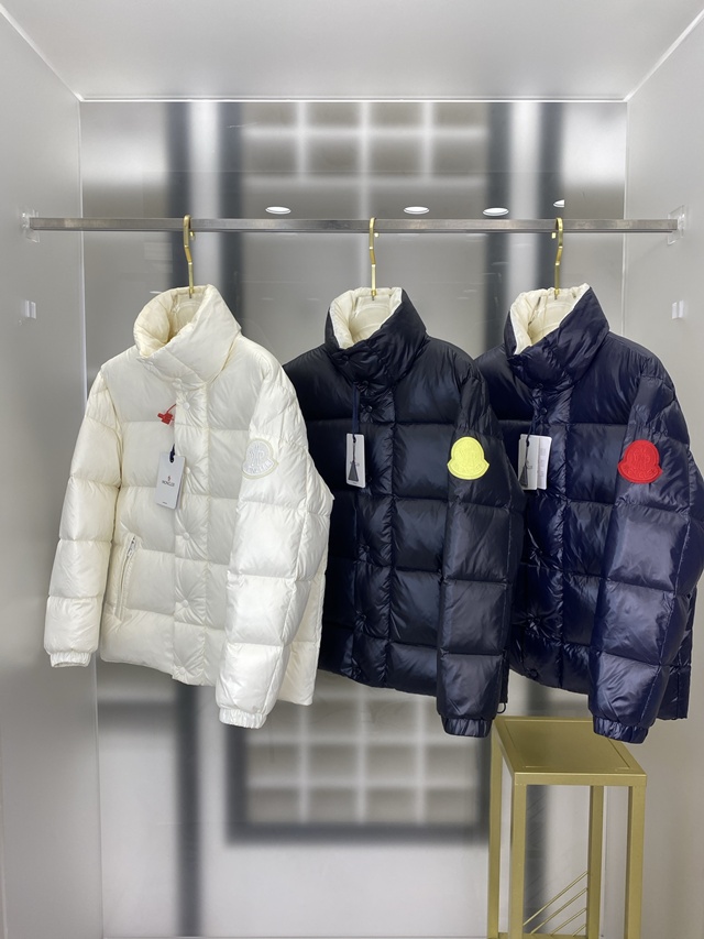 몽클레어 쇼트 다운 재킷 패딩 3칼라