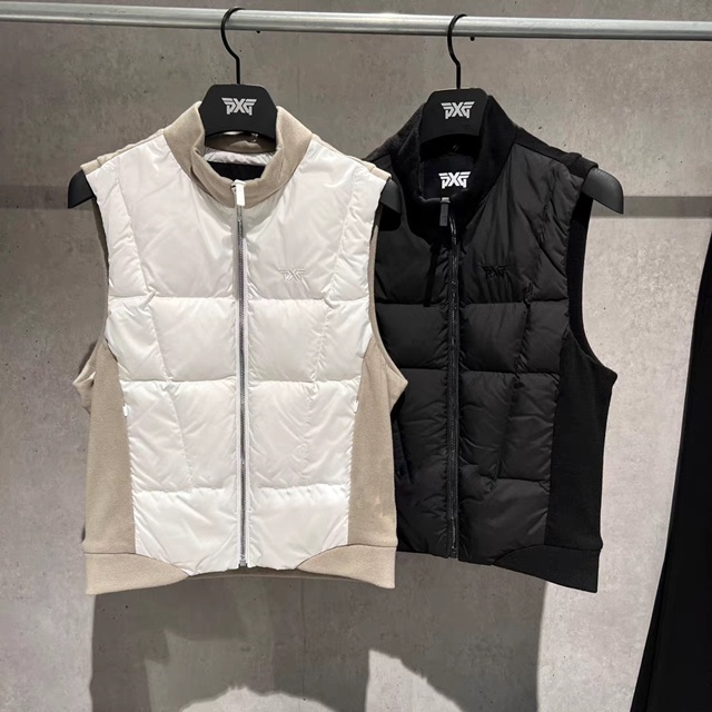 PXG 여성 패딩 베스트 조끼 2칼라