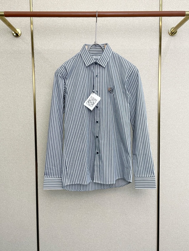 로에베 스트라이프 긴팔 셔츠 남방