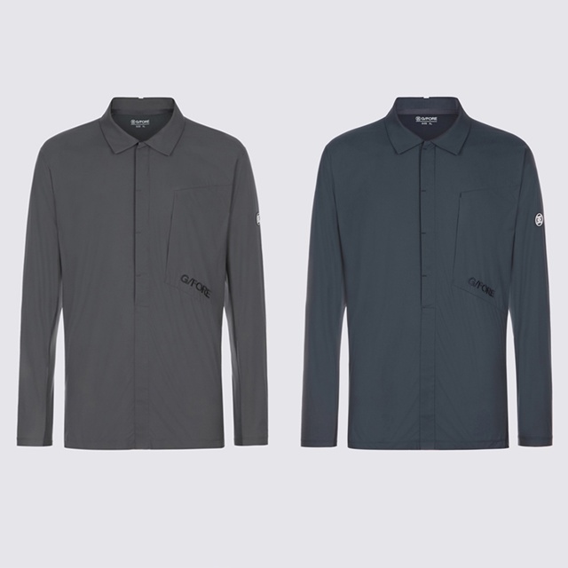 지포어 남성 라이크 폴로 긴팔티 2칼라