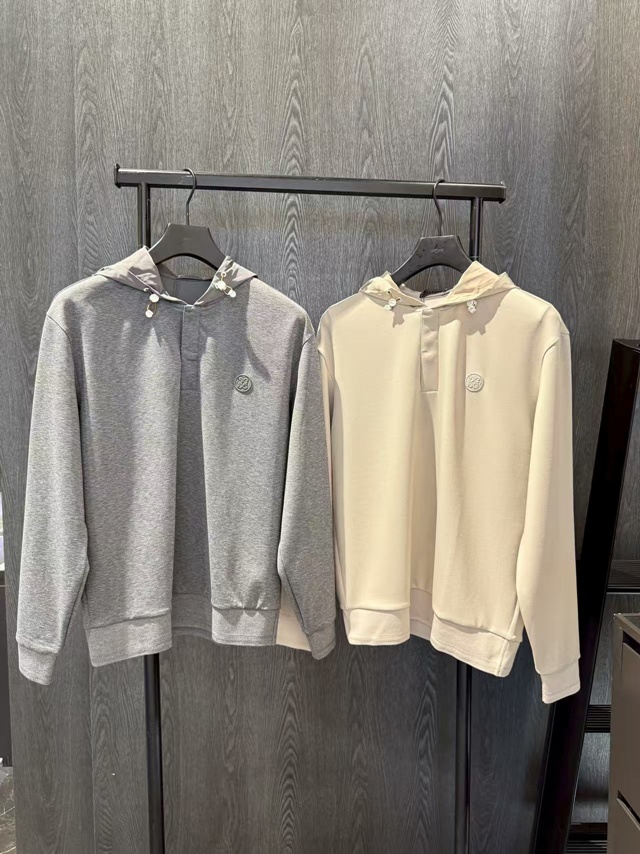 지포어 남성 후디드 미들러 후드티 2칼라