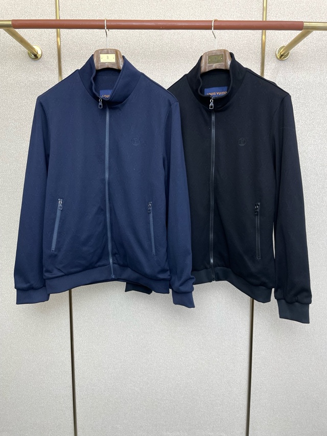 루이비통 져지 트랙탑 트레이닝 집업 재킷 2칼라