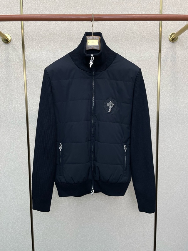 크롬하츠 니트 집업 가디건