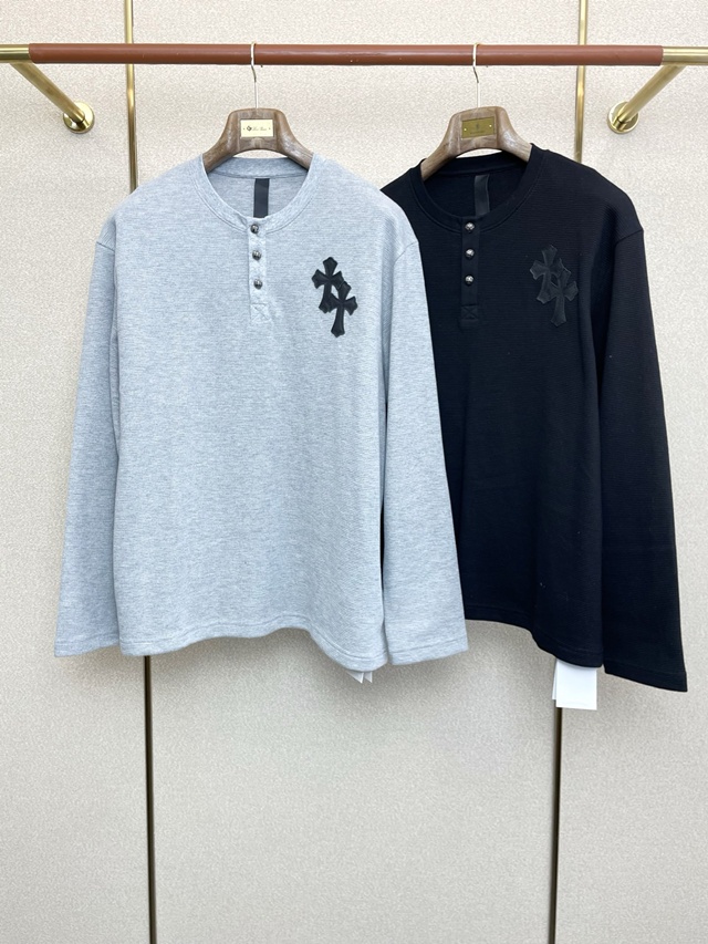 크롬하츠 라운드 긴팔티 2칼라