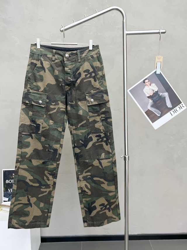 크롬하츠 카모플라쥬 데님 바지 팬츠