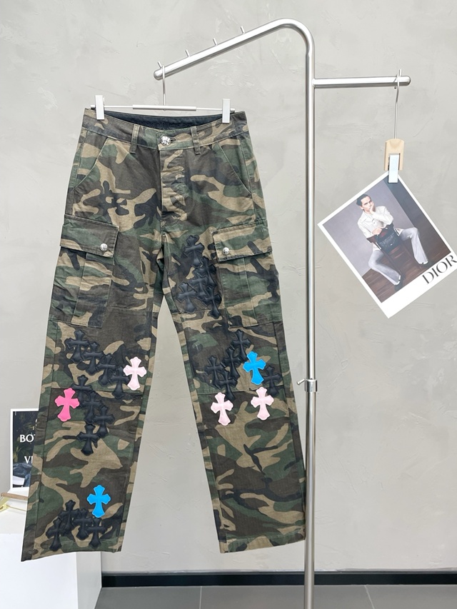 크롬하츠 카모플라쥬 데님 바지 팬츠