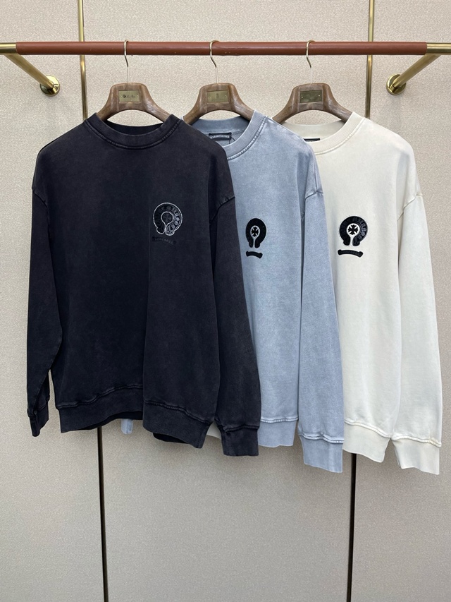 크롬하츠 스웨트셔츠 맨투맨 라운드티 3칼라