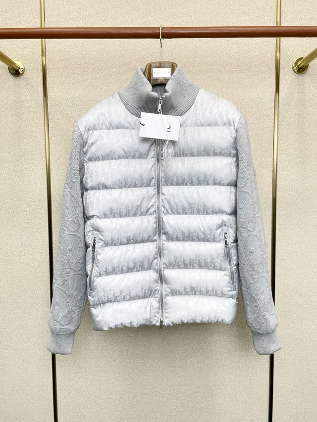디올 경량 니트 패딩