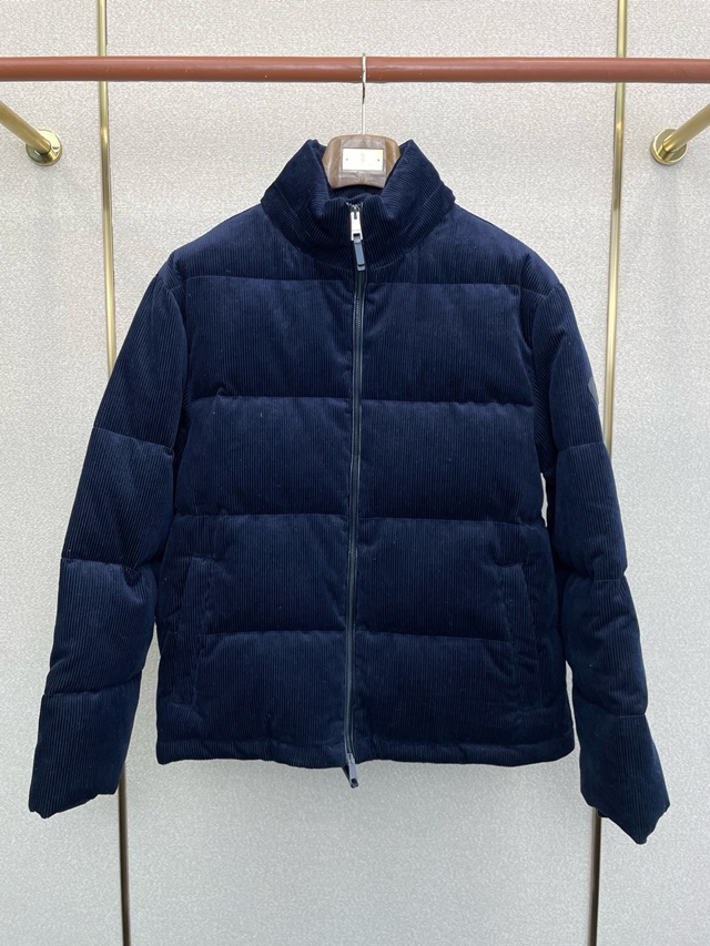 버버리 EKD 코듀로이 퀄팅 다운 재킷 패딩