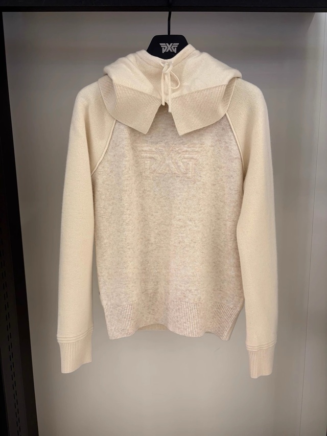 PXG 여성 겨울 윈드프루프 바라클라바 스웨터