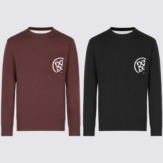 지포어 윈드프루프 라운드넥 남성 스웨터 2칼라