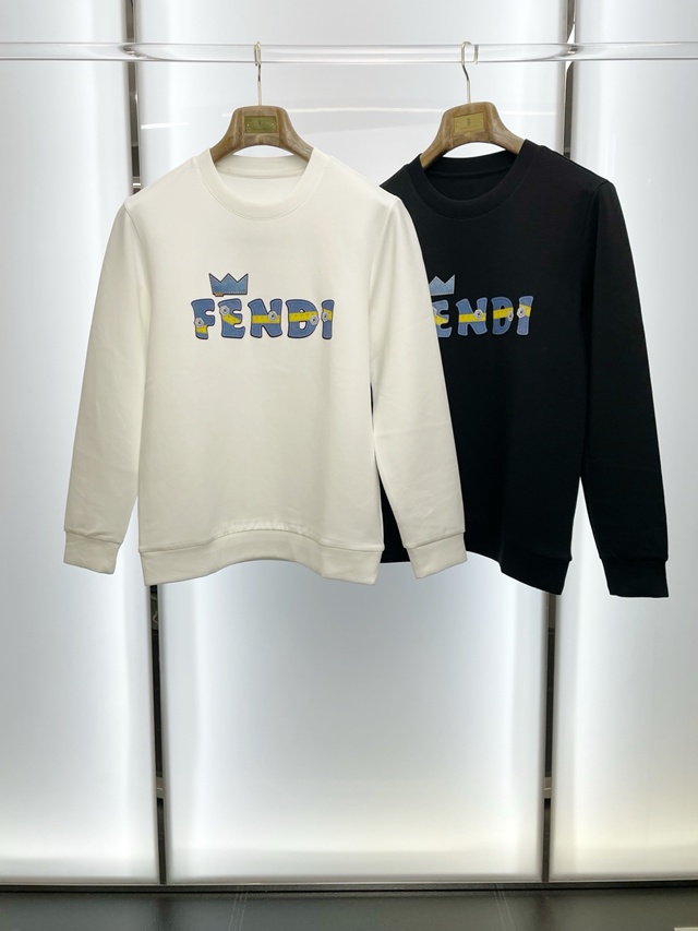 펜디 로고 맨투맨 라운드티 3칼라