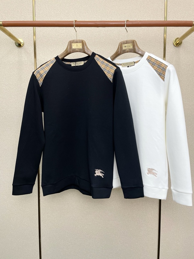버버리 스웨트셔츠 맨투맨 라운드티 2칼라