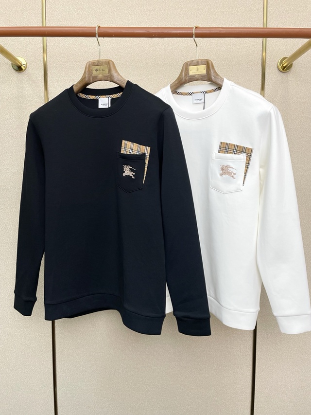 버버리 스웨트셔츠 맨투맨 라운드티 2칼라