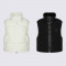 지포어 여성 부클 다운 베스트 패딩 조끼 2칼라