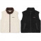 말본 여성 리버서블 베스트 집업 조끼 2칼라