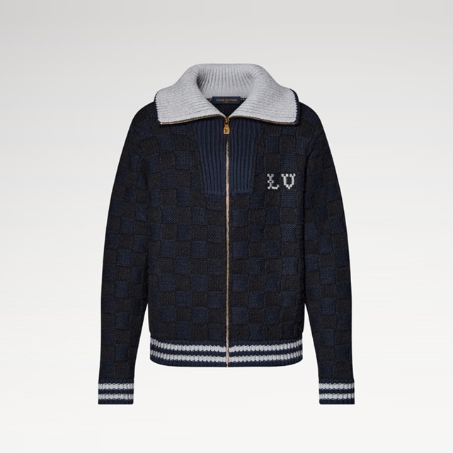 루이비통 다미에 니트 블루종 1AJBVJ