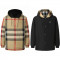 버버리 리버시블 체크 나일론 후드 재킷 집업 점퍼