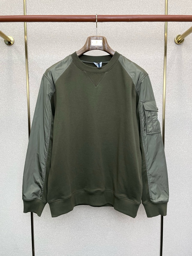 몽클레어 코튼 블렌드 스웨트셔츠 맨투맨 라운드티