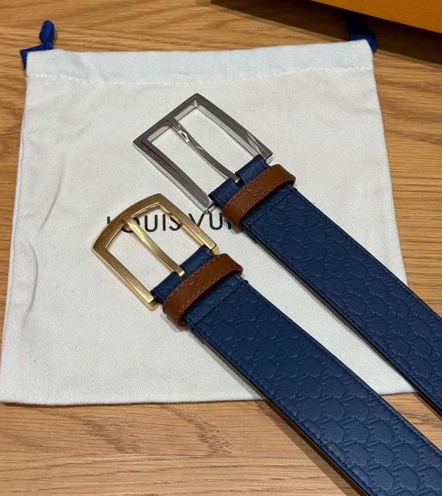 루이비통 코너 핀 35mm 벨트 2칼라