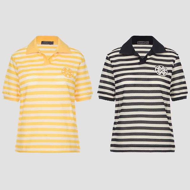 지포어 여성 파자마 셔츠 2칼라