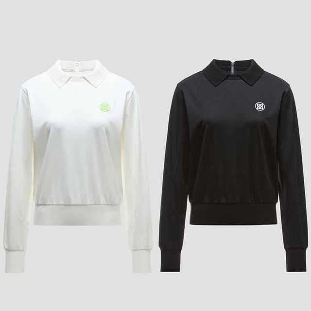 지포어 여성 폴로 풀오버 카라티 2칼라