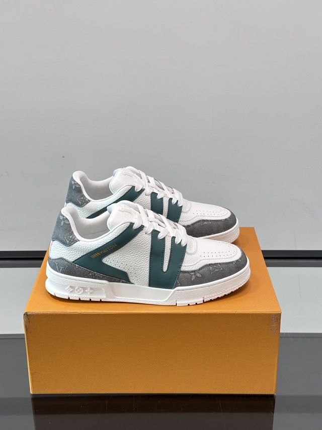 루이비통 LV 트레이너 데님 스니커즈 운동화