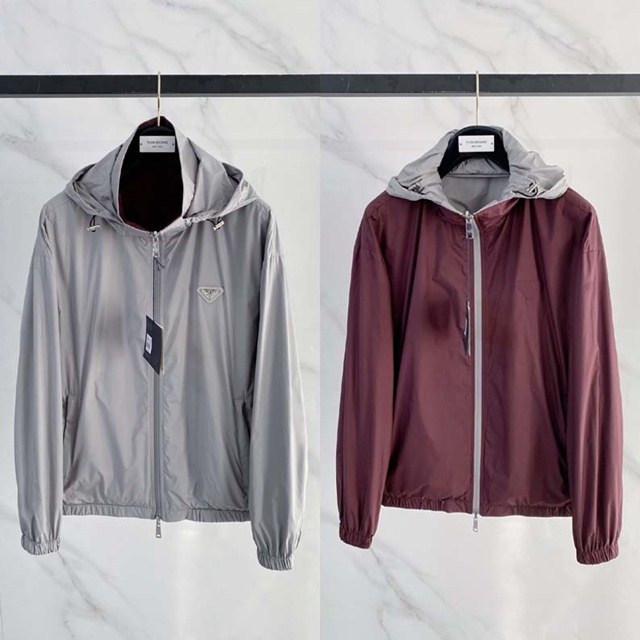 프라다 리버서블 재킷 집업 점퍼